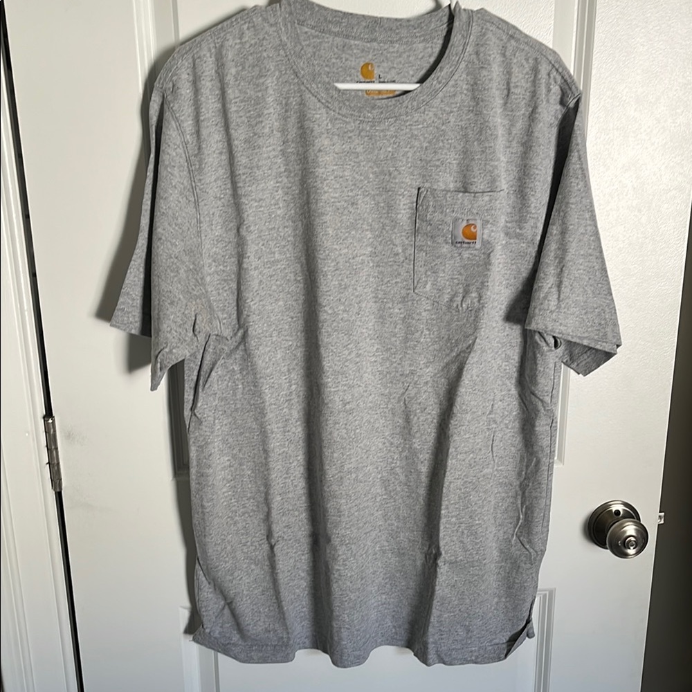 Carhartt Heather Gray Short Sleeve Tee